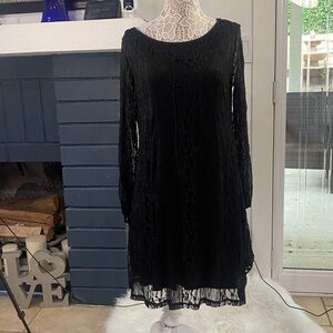 Style & Co. Black Lace Dress